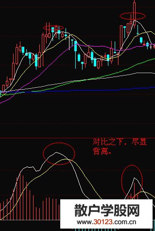 【股票入门基础知识】MACD出现背离时止损出局